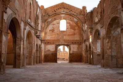 Interior of historic building