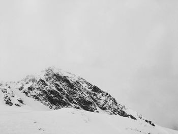 Snow covered landscape