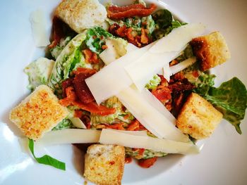 Close-up of food on plate