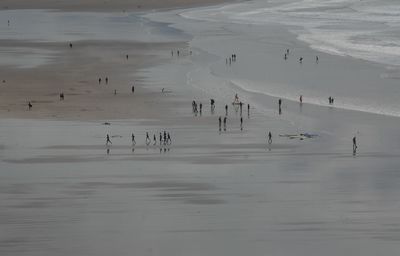 People on beach