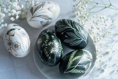 Close-up of christmas decorations