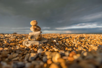 Stack of pebbles