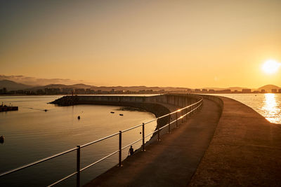 Laredo port in summer