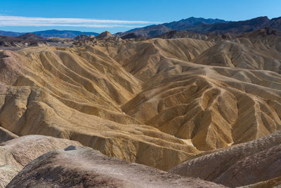 Scenic view of dramatic landscape