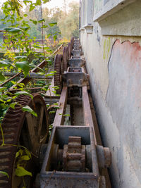 Old abandoned train