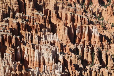 Full frame shot of rock formation