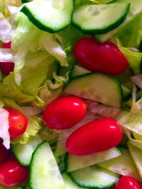 Full frame shot of tomatoes