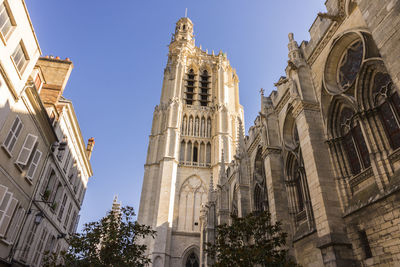 Low angle view of cathedral against sky