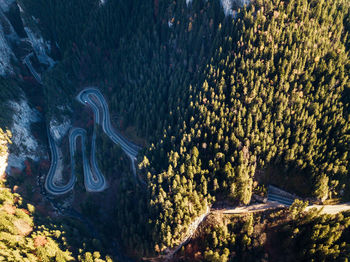 High angle view of landscape