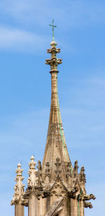 Low angle view of statue