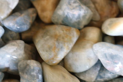 Full frame shot of pebbles