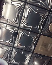 Low angle view of umbrella