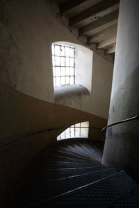 Low angle view of staircase