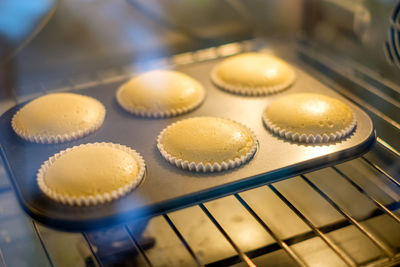 Close-up of cupcakes