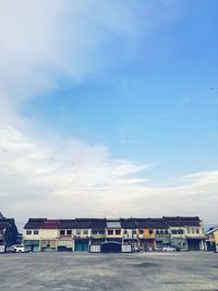 Buildings against sky