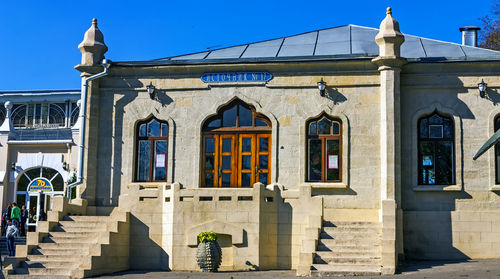 Historical and architectural landmark of yessentuki - mineral water source.