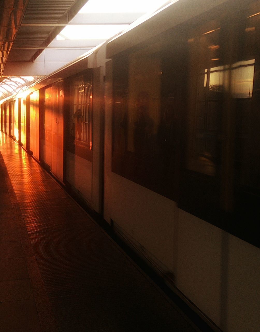 RAILROAD STATION PLATFORM