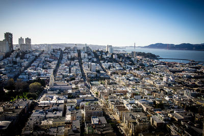 Aerial view of cityscape