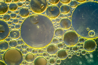 Full frame shot of bubbles