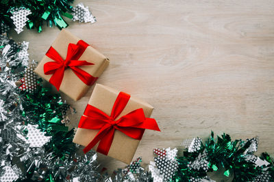 Christmas decoration in box