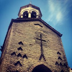 Low angle view of church