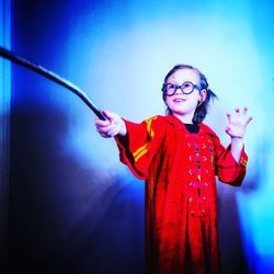 Portrait of a smiling young woman