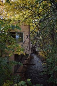 Abandoned built structure