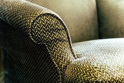 Full frame shot of sofa