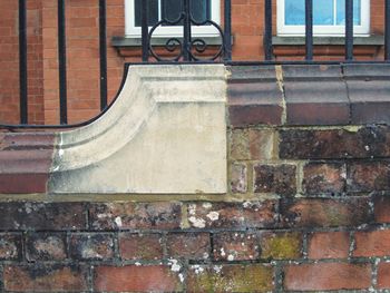 Close-up of brick wall