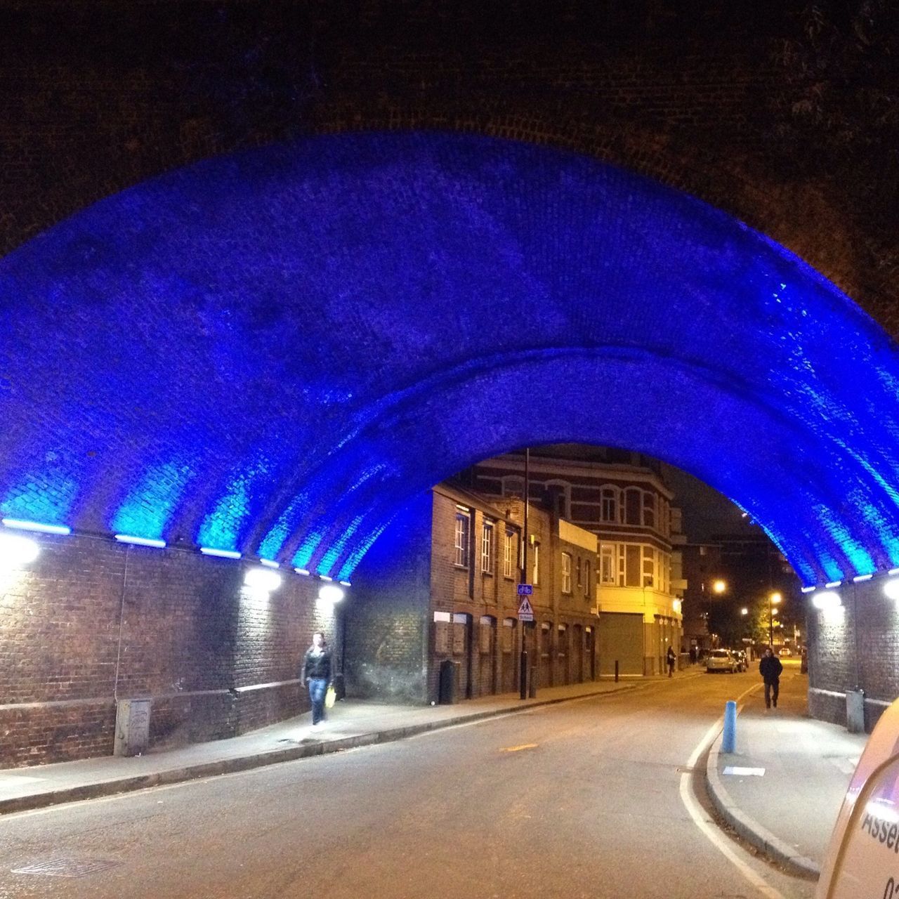 Blue arch