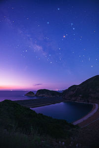 Milky way astro photography shot at high island east dam, hong kong 2022. 03. 09