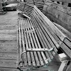 Close-up of wooden planks