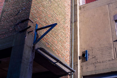 Low angle view of old building