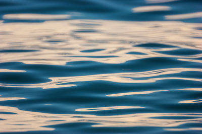 Full frame shot of rippled water