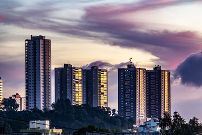 Skyscrapers in city