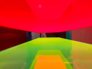 Close-up of illuminated staircase