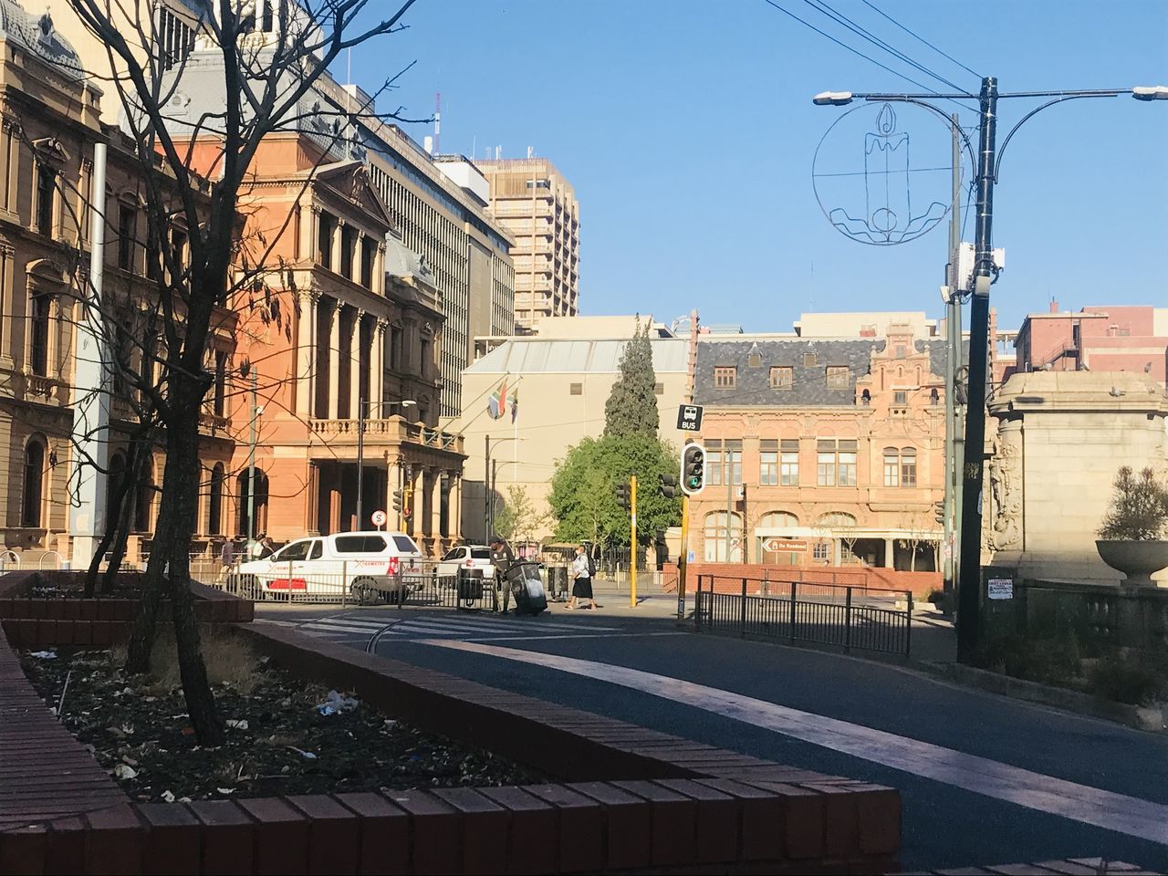 BUILDINGS IN CITY AGAINST SKY