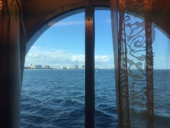 View of sea against sky