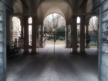 Archway in corridor