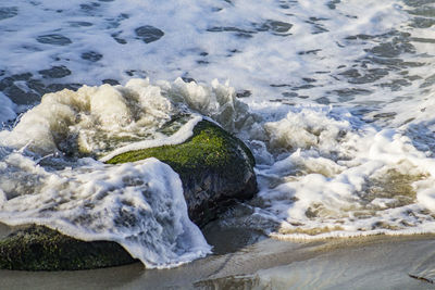 Rocks in water