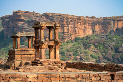 Old ruins of building