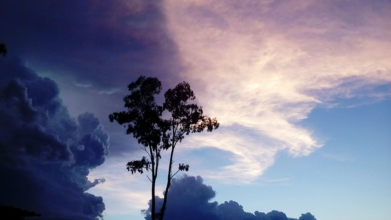 Cielo colorido