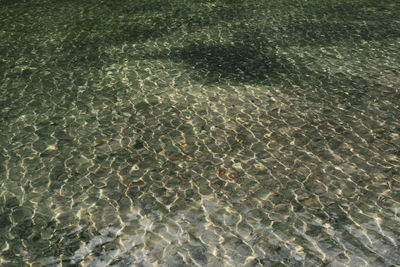 Full frame shot of sea water