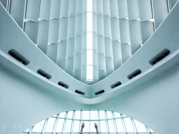 Low angle view of modern building