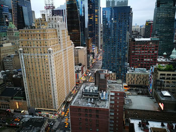 Aerial view of a city