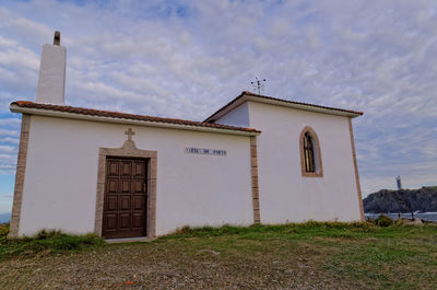 House against sky