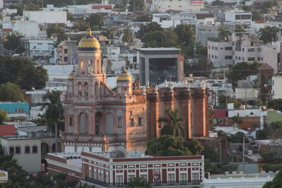 Buildings in city