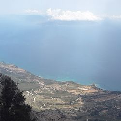 Aerial view of landscape