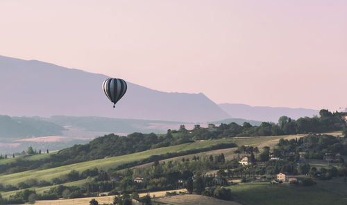 hot air balloon