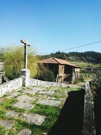 View of built structure against sky